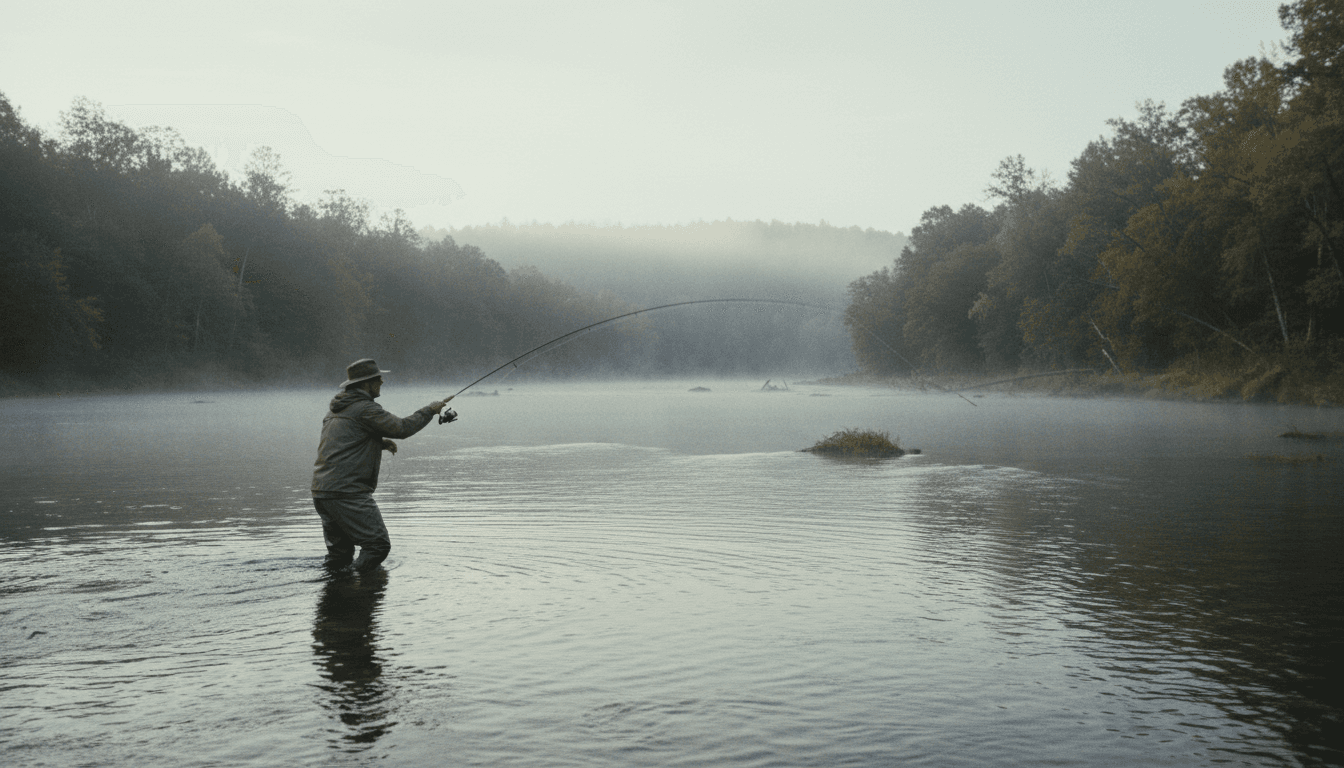 Fishing guide instruction